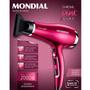 Imagem de Secador Para Cabelos Profissional 2000W Mondial Rosa Pink