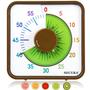 Imagem de Secura Timer de Frutas Visual para Crianças, 60 Min, Design Kiwi Magnético