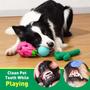 Imagem de Sedioso Dog Chew Brinquedos para Mastigadores Agressivos Grande Raça,(3-Pack) Hard Dog Dental Chews Toy, Dog Toothbrush Toys for Medium Large Dogs Teeth Cleaning
