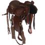 Imagem de Sela de cabeça profissional com detalhes artesanal para cavalo éguas mulas