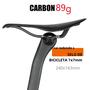 Imagem de Selim de Bicicleta Ultra Leve 89g - Design Ergonômico em Carbono Eva 240x143mm