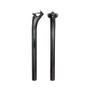 Imagem de Selim de Carbono Preto Fosco TOSEEK - 27,2mm, 31,6mm e 400mm - MTB e Estrada