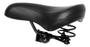 Imagem de Selim Largo Banco Para Bike Mtb Yamada Preto Com 2 Molas