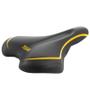 Imagem de Selim mtb premium linhas preto com amarelo c/carrinho