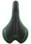 Imagem de Selim mtb premium linhas preto com verde c/carrinho