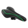 Imagem de Selim mtb premium linhas preto com verde c/carrinho