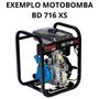 Imagem de Selo Mecânico Para Motobomba Diesel BD 716 X/716XS Original Branco 13203195