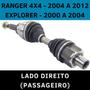 Imagem de Semi eixo direito ranger 4x4 2004 2005 2006 2007 2008 2009 2010 2011 2012 explorer 2000 2001 2002 2003 2004