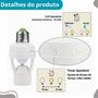 Imagem de Sensor Automático para Lâmpada Soquete E27, com Fotocélula e Tecnologia Infravermelha