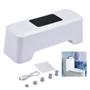 Imagem de Sensor de Descarga Automatico Inteligente USB Bateria Recarregavel Privada Vaso Sanitario Banheiro Lavabo Residencial Comercial Loja Shopping Restaura