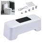 Imagem de Sensor de Descarga Inteligente Automatico Bateria Recarregavel USB Vaso Sanitario Privada Lavabo Banheiro Higienico Comercial Residencial Resistente