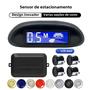 Imagem de Sensor de Estacionamento Automotivo com Monitor LED e 4 Sensores - Detector de Radar