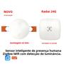 Imagem de Sensor de Movimento Inteligente Tuya - Wifi e ZigBee - Detecção de Luminosidade e Distância