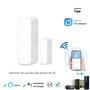 Imagem de Sensor de Porta Inteligente Wi-Fi Tuya - Detector de Abertura e Fechamento com Controle por App