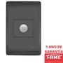 Imagem de Sensor de Presença Bivolt Com Placa Habitat Black FAME