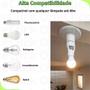 Imagem de Sensor de Presença Com Fotocélula P/ Lampada Iluminação E27: Garanta Economia