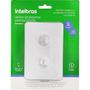 Imagem de Sensor De Presenca + Fotocelula Intelbras Embutir 4X2 180º Com Interruptor - Espi 180 E+