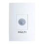 Imagem de Sensor De Presença Iluminação Embutir Em Parede caixa 4x2 Multicraft Bivolt com ângulo de 120º