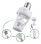 Imagem de Sensor de Presença/Movimento com Fotocélula E27: Automação Inteligente e Eficiência na Iluminação Residencial