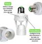 Imagem de Sensor de Presença para Lâmpada com Fotocélula Soquete E27: Ativação Automática da Luz para Conveniência