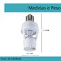 Imagem de Sensor de Presença Soquete E27 com Fotocélula para Ambientes Externos e Comerciais de Alta Performance