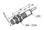 Imagem de Sensor de Proximidade Indutivo Sensorbras ECL 4-12 DP