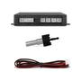 Imagem de Sensor De Ré 4 Sensores Preto Estacionamento Display Led Kit - E-Tech