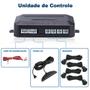 Imagem de Sensor de Ré Estacionamento Preto Aviso Sonoro Fiat Doblo 2001 2002 2003 2004 2005 2006 2007