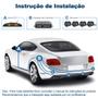 Imagem de Sensor de Ré Estacionamento Preto Aviso Sonoro Fiat Doblo 2001 2002 2003 2004 2005 2006 2007