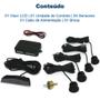Imagem de Sensor de Ré Estacionamento Preto Fosco Emborrachado Aviso Sonoro Ford Fiesta 2012 2013 2014 2015 2016
