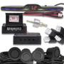 Imagem de Sensor de Ré Universal KX3 4 Pontos com Visor Display Slim LED Colorido Digital