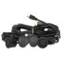 Imagem de Sensor de Ré Universal KX3 4 Pontos com Visor Display Slim LED Colorido Digital