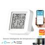 Imagem de Sensor de Umidade e Temperatura Wi-Fi Tuya Smart Life - Compatível com Alexa