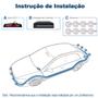 Imagem de Sensor Dianteiro e Traseiro Branco Fielder 1992 1993 1994 1995 1996 Estacionamento Aviso Sonoro