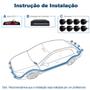 Imagem de Sensor Dianteiro e Traseiro Preto Citroen Aircross 2011 2012 2013 2014 2015 Estacionamento Aviso Sonoro