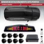 Imagem de Sensor Dianteiro e Traseiro Preto Citroen Aircross 2011 2012 2013 2014 2015 Estacionamento Aviso Sonoro