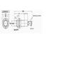 Imagem de Sensor Indutivo M18 NPN 8mm - 3 Fios - Cabo 1m