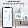 Imagem de Sensor Inteligente de Temperatura e Umidade Wi-Fi Tuya - Compatível com Alexa e Google Home