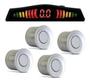 Imagem de Sensor Ré Estacionamento 4 Pontos Display Colorido 18Mm Kit