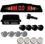 Imagem de Sensor Ré Estacionamento 4 Pontos Display Colorido 18Mm Kit
