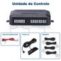 Imagem de Sensores Traseiros Estacionamento Branco Pérola Perolado Buzzer Distância Fiat Punto 2008 2009 2010 2011 2012 2013 2014