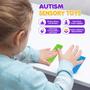 Imagem de Sensory Fidget Toys LESONG, pacote com 8 unidades de sucção texturizada para autismo