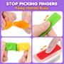 Imagem de Sensory Fidget Toys LESONG, pacote com 8 unidades de sucção texturizada para autismo