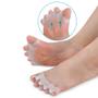 Imagem de Separador de dedos Wokex Silicone Bunion Relief 7 pares