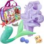 Imagem de Sereia Ariel Brinquedo de Praia Molde para Brincar na Areia Princesa Disney - Sandtastic