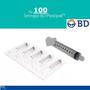 Imagem de Seringa 10ml Bd Cx 100 Unidades Luer Lock