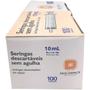 Imagem de Seringa 10ML sem Agulha Bico Luer SLIP Descarpack C/ 100 Unidades