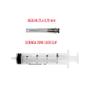 Imagem de Seringa 20ml Com Agulha 25 x 0,7mm Bico Luer Slip Caixa C/ 50 unidades Descarpack