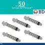Imagem de Seringa 5ml Sem Agulha LUER LOCK BD 50 unidades