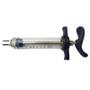 Imagem de Seringa Acrílica Com Graduação - Com Regulagem - 10ml - Preto